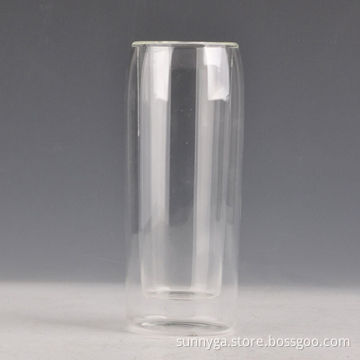 New Double Wall Glass, 280mL Capacity, Customized Sizes Welcomed